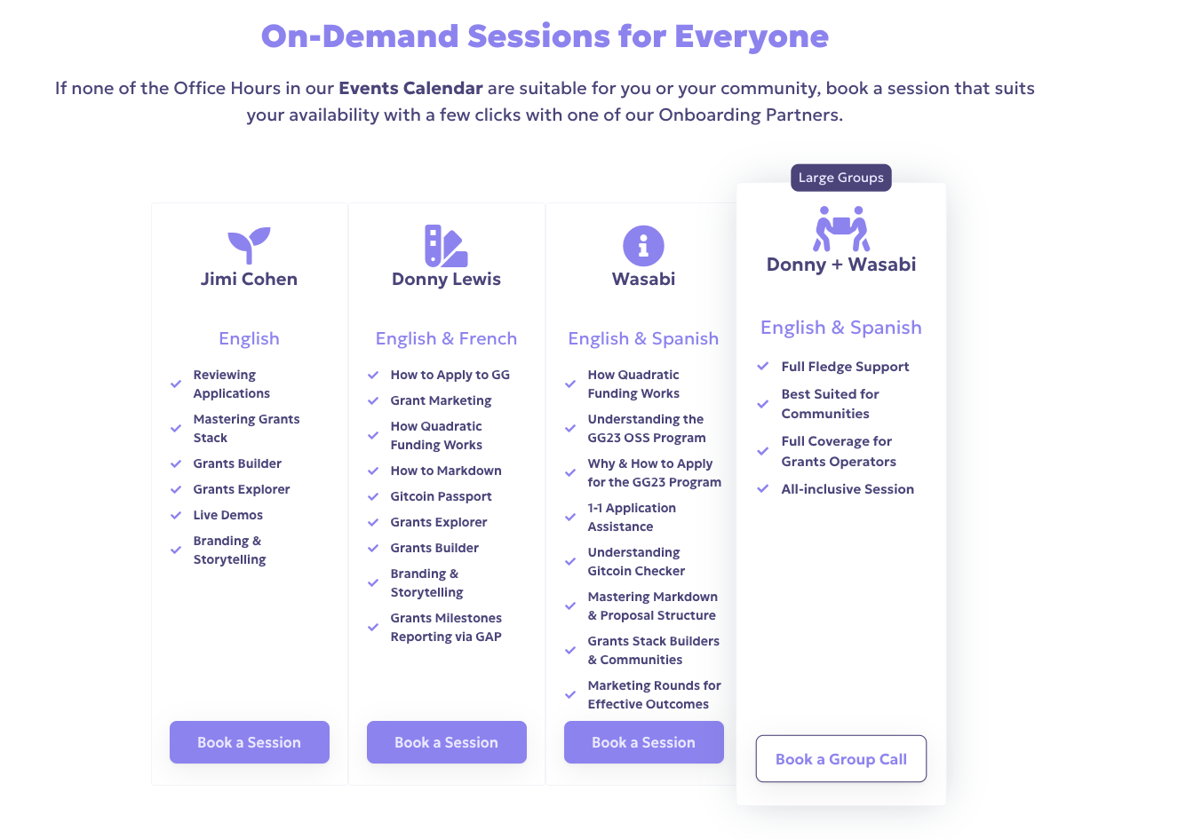 On-demand booking and attendance data by partner